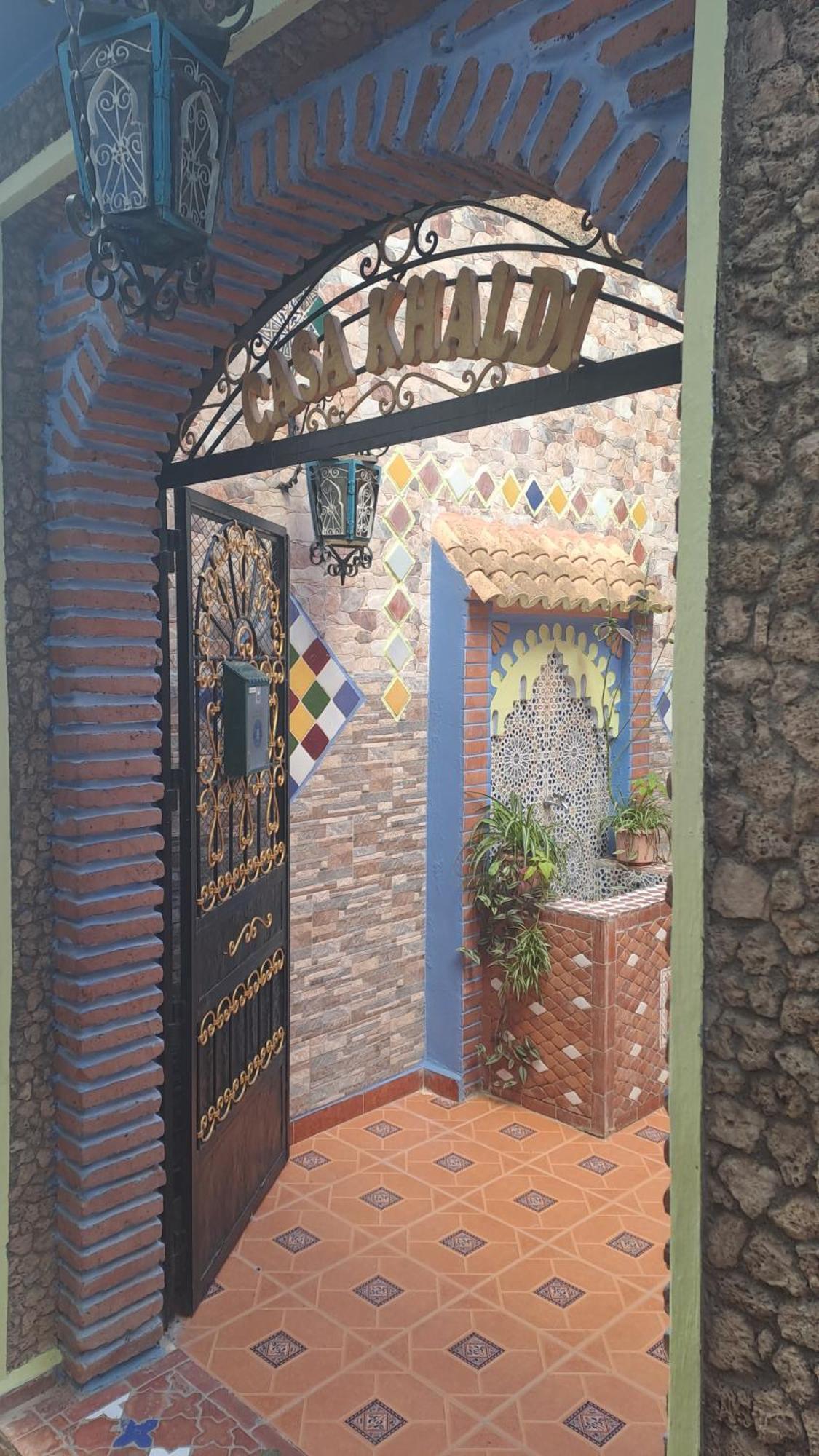 Hotel Casa Khaldi Chefchaouen Exterior foto